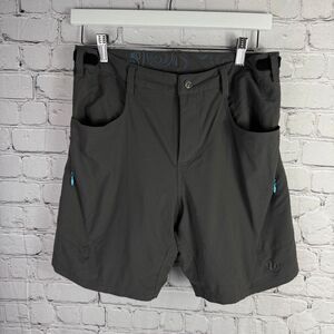 Novara Shorts Women's Small Bonita Double Layer Cycling Mountain Bike Gray  L